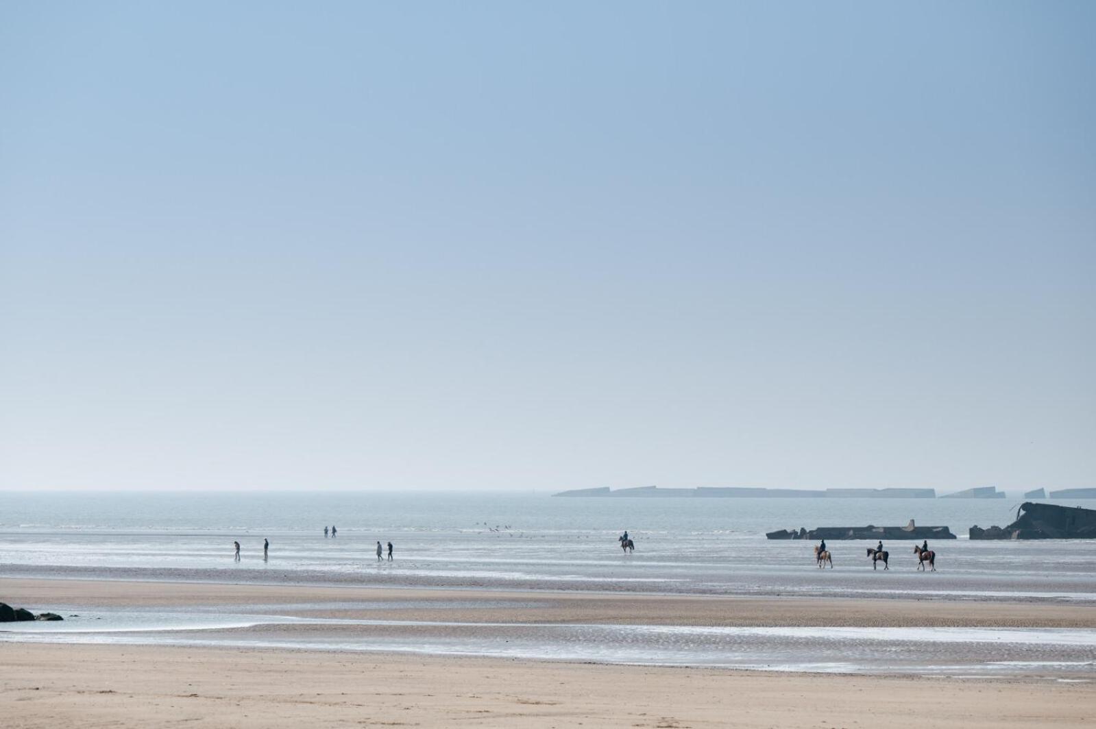 Maison Vue Mer 4 Personnes Arromanches-les-Bains Buitenkant foto