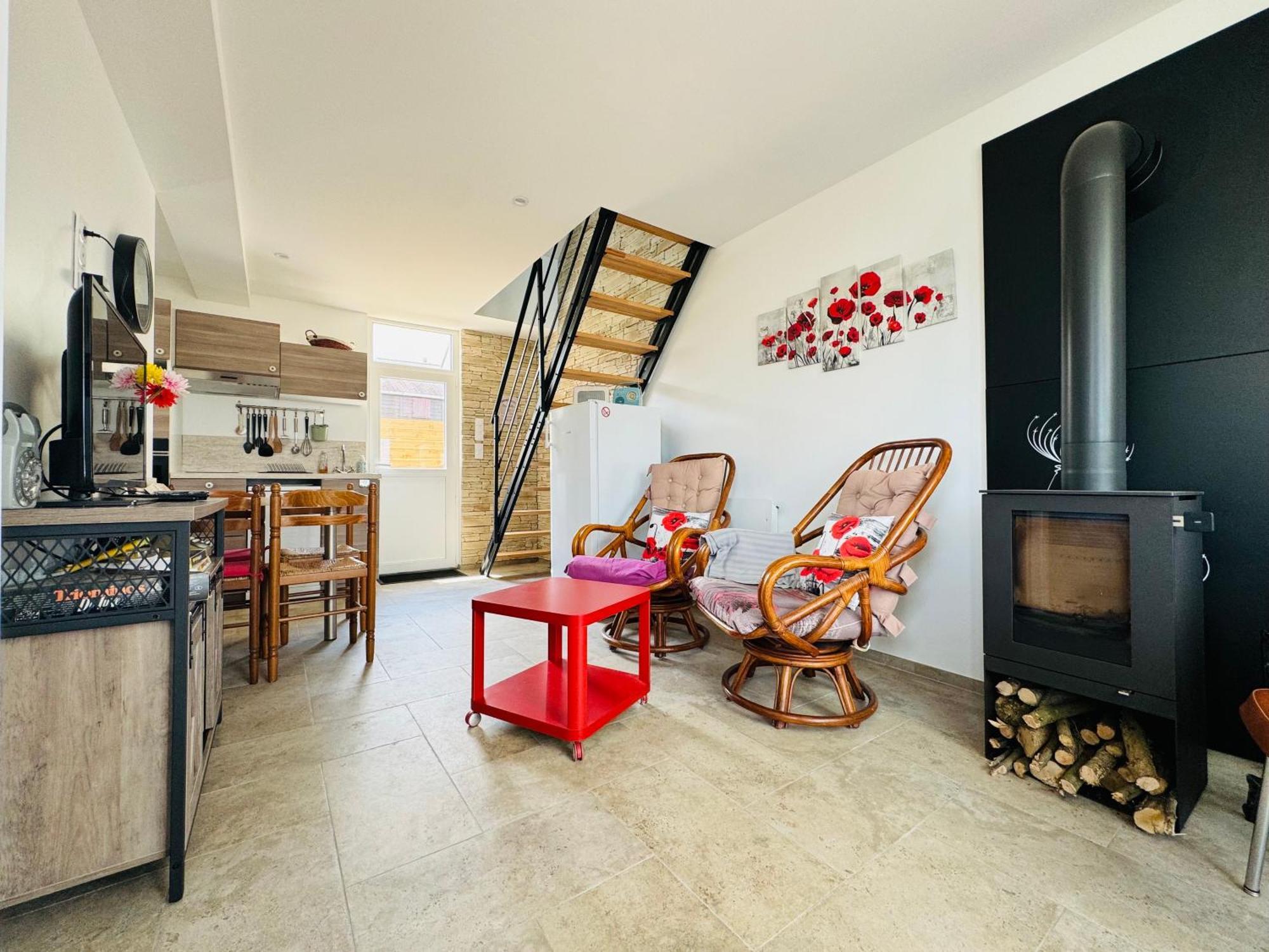 Maison Vue Mer 4 Personnes Arromanches-les-Bains Buitenkant foto